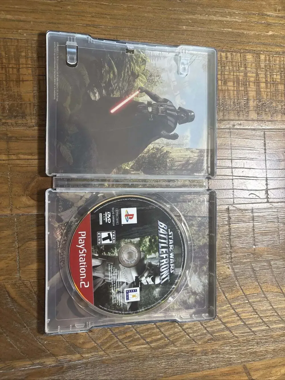 Star Wars Battlefront PlayStation 2 Replacement AOP Case No Manual Tested Good